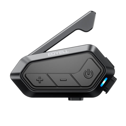 EDYELL Motorcycle Bluetooth Headset,V1 Motorcycle Helmet Speaker,24 Riders 2Km