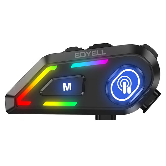EDYELL C5 Motorcycle Helmet Bluetooth on ear Headset,